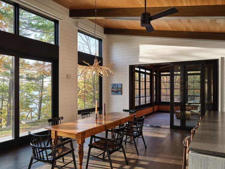 Big Clear Lake Cottage Michael Preston Design